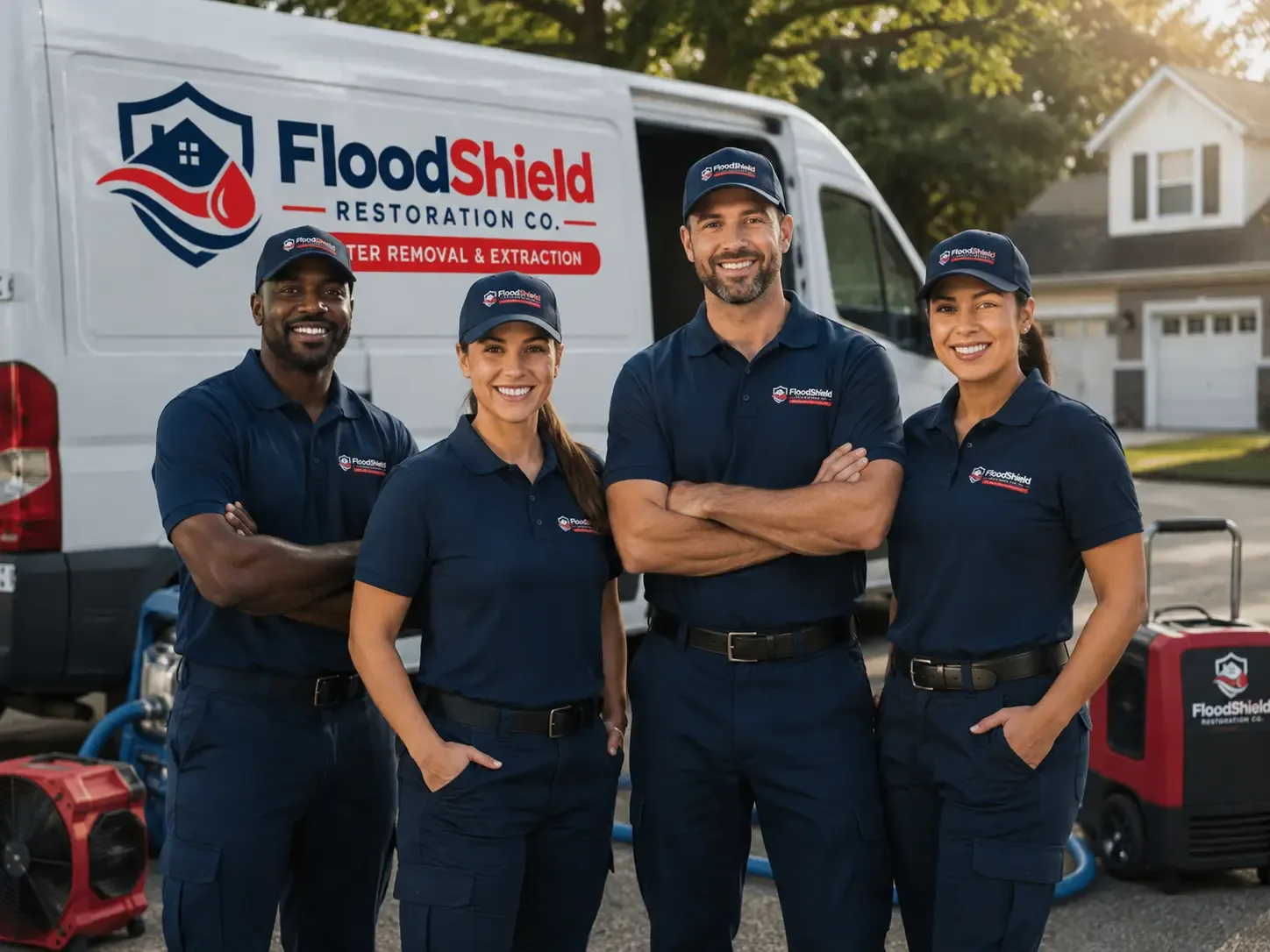 Flood Damage Restoration company in Hertel, WI