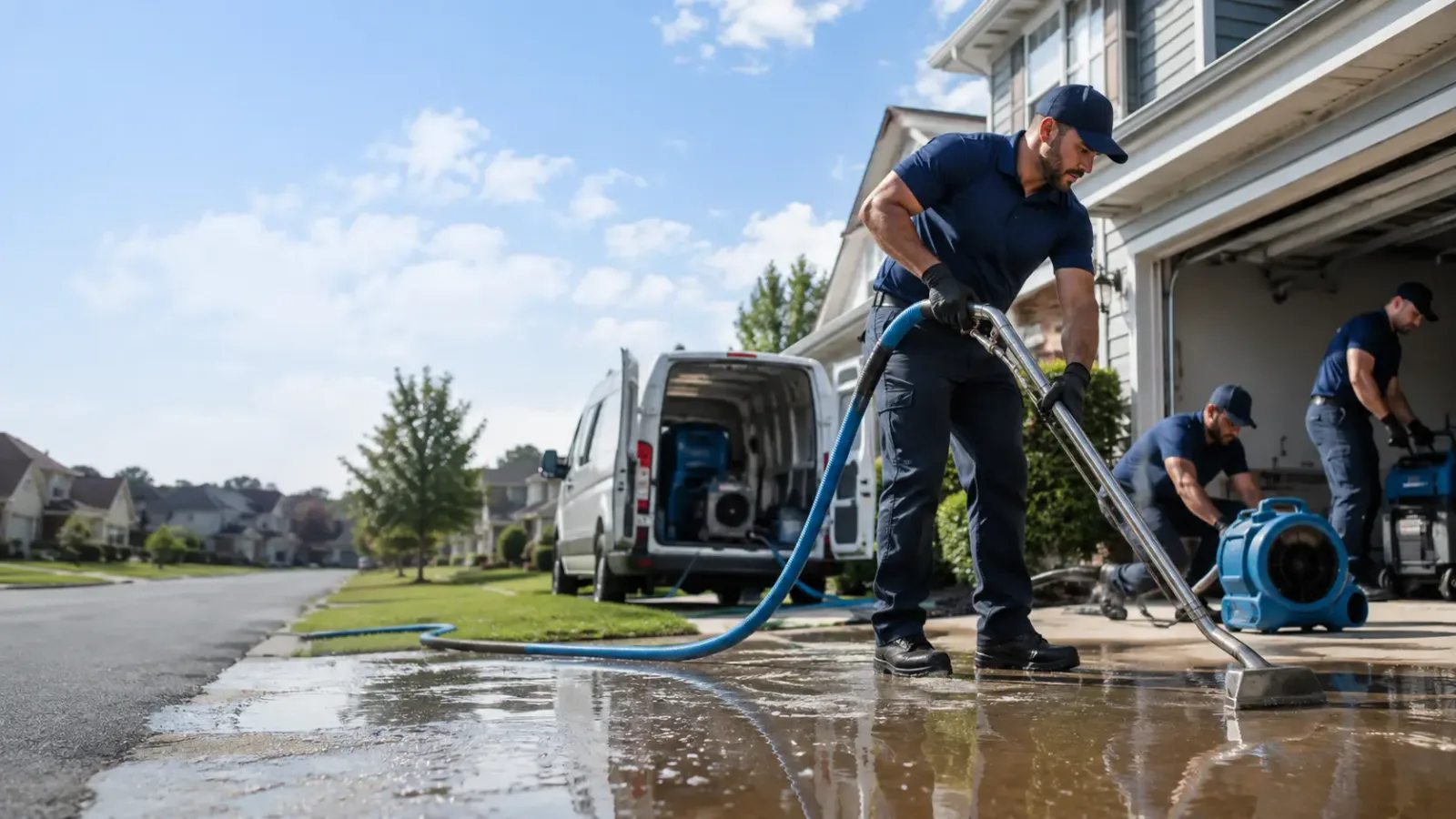 Flood Damage Restoration in Hertel, WI